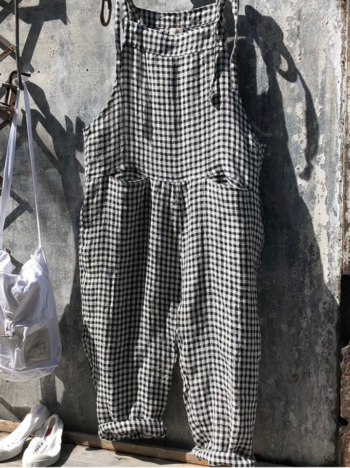 Julia | Trendig randig jumpsuit