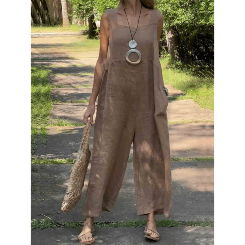 Gina | Ledig jumpsuit med vida ben