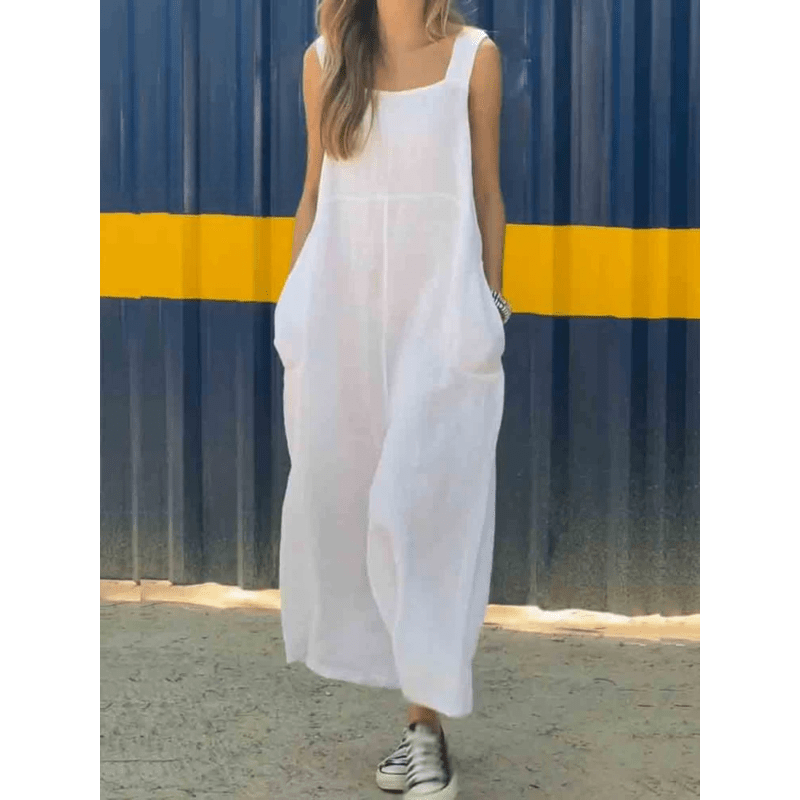 Gina | Ledig jumpsuit med vida ben