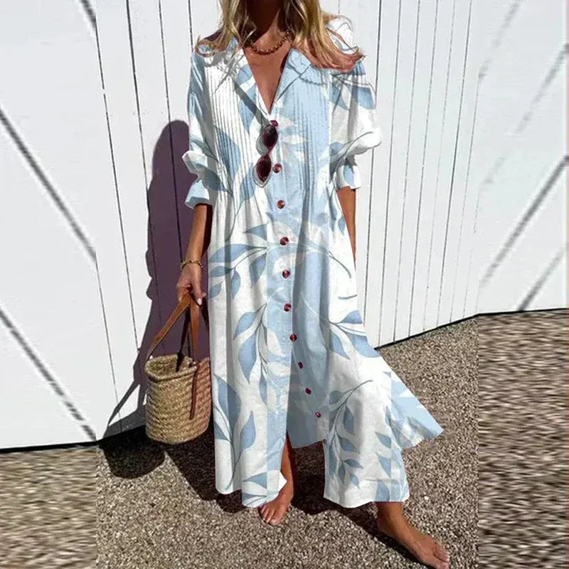 Chantal | Elegant Boho Klänning