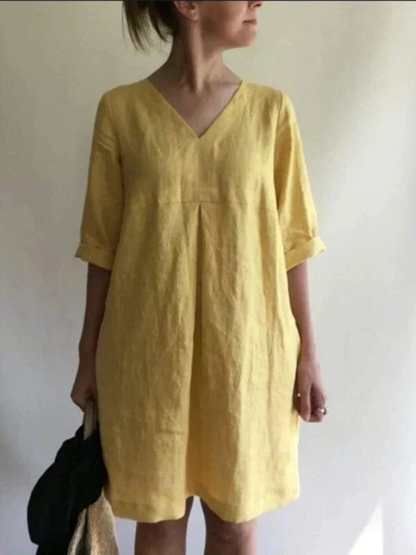 Alyssa | Minimalistisk avslappnad klänning