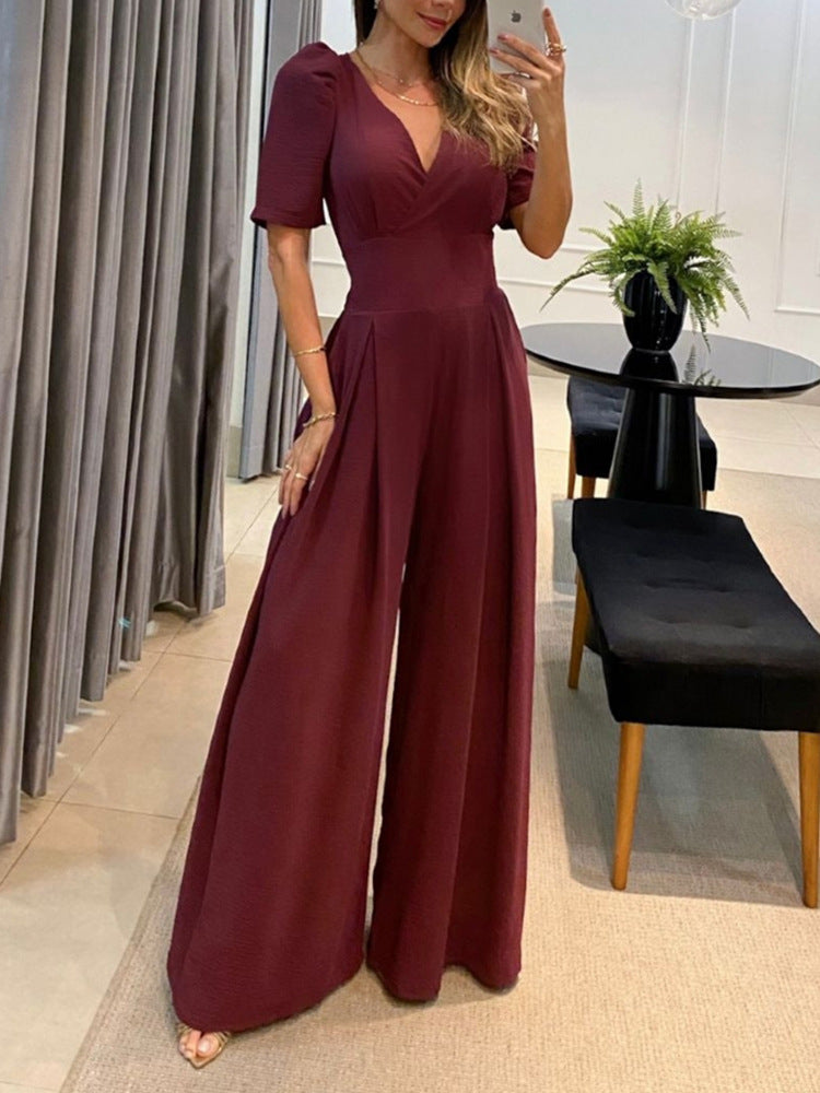 Alessia | Byxdress med puffärmar