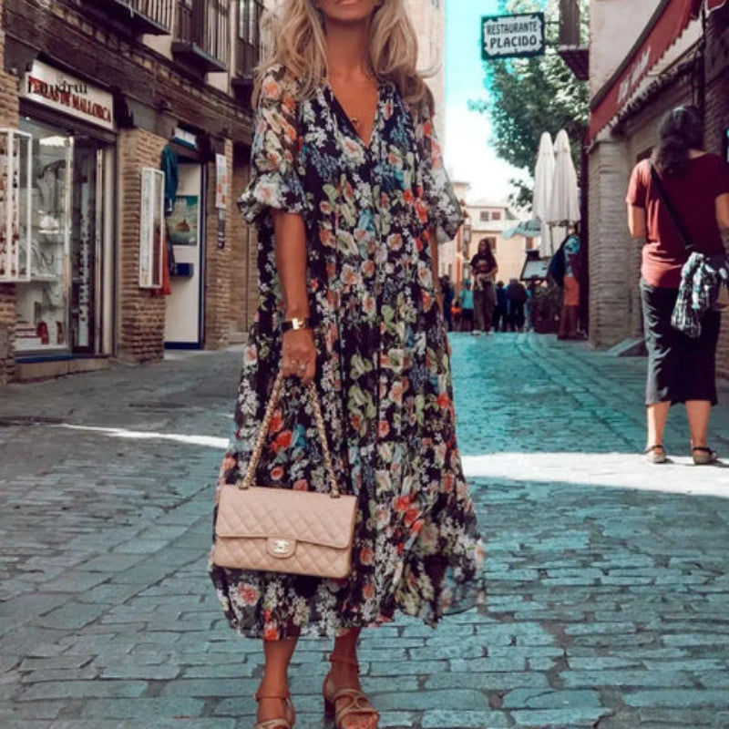 Flora | Casual klänning