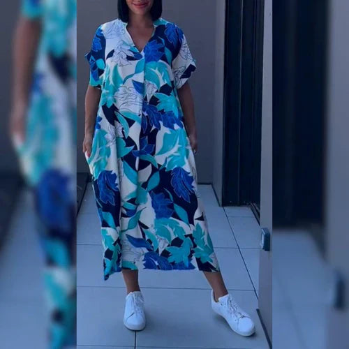 Elena | Elegant blommig klänning