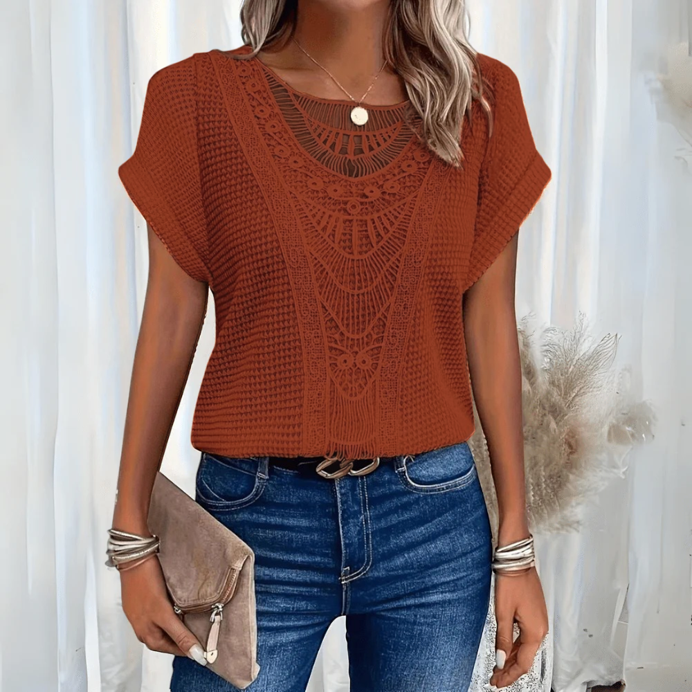 Karin | Elegant blus i Ibiza-stil