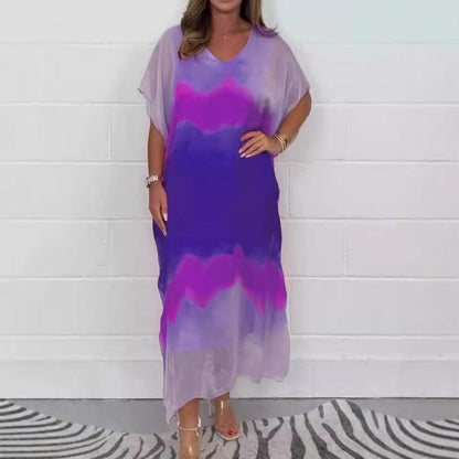 Celestia | Elegant klänning med dip dye-effekt