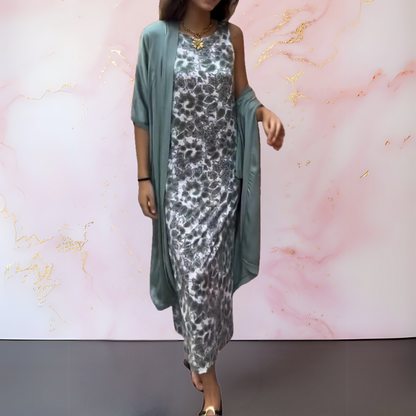 Melanie | Elegant klänning med cardigan