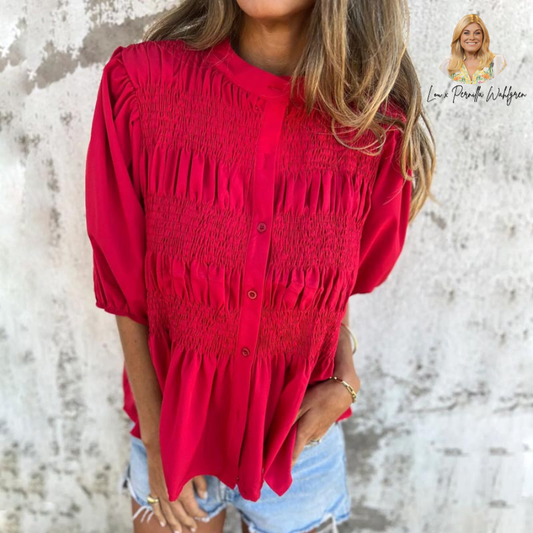 Aukje | Chic blus i Ibiza-stil