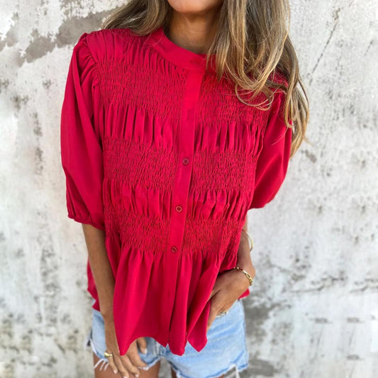 Aukje | Chic blus i Ibiza-stil